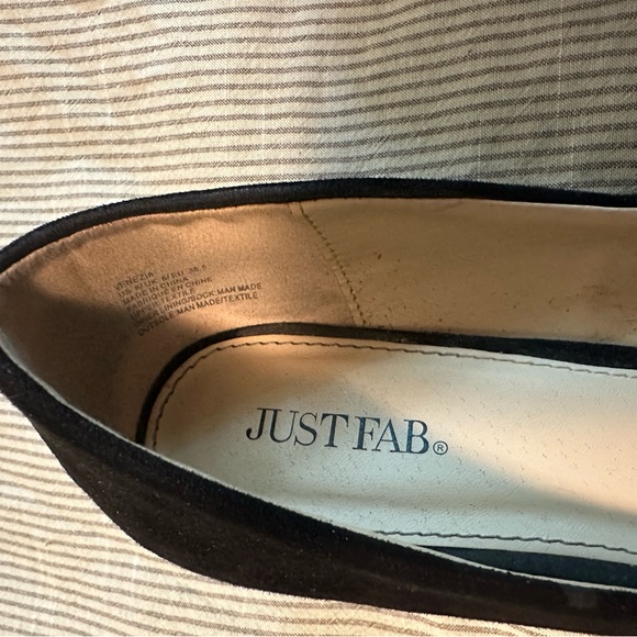 Just Fab Black Pointy High Heels - Picture 4 of 5